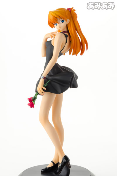 Neon Genesis Evangelion - Asuka Langley Soryu Black One-piece Dress Complete Figure [EVANGELION STORE Exclusive]