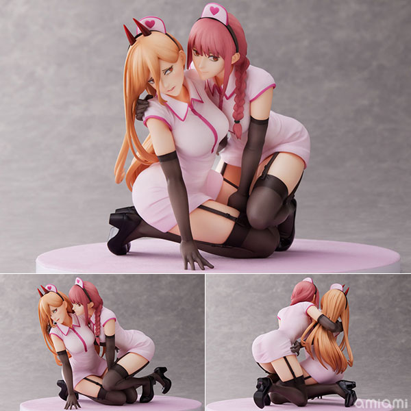 Chainsaw Man Power & Makima Nurse Ver. 1/7 Scale Figure set