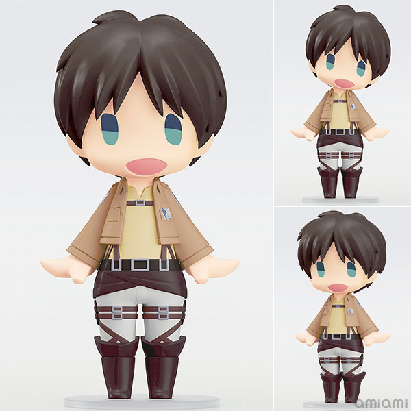 HELLO! GOOD SMILE Attack on Titan Eren Yeager Posable Figure